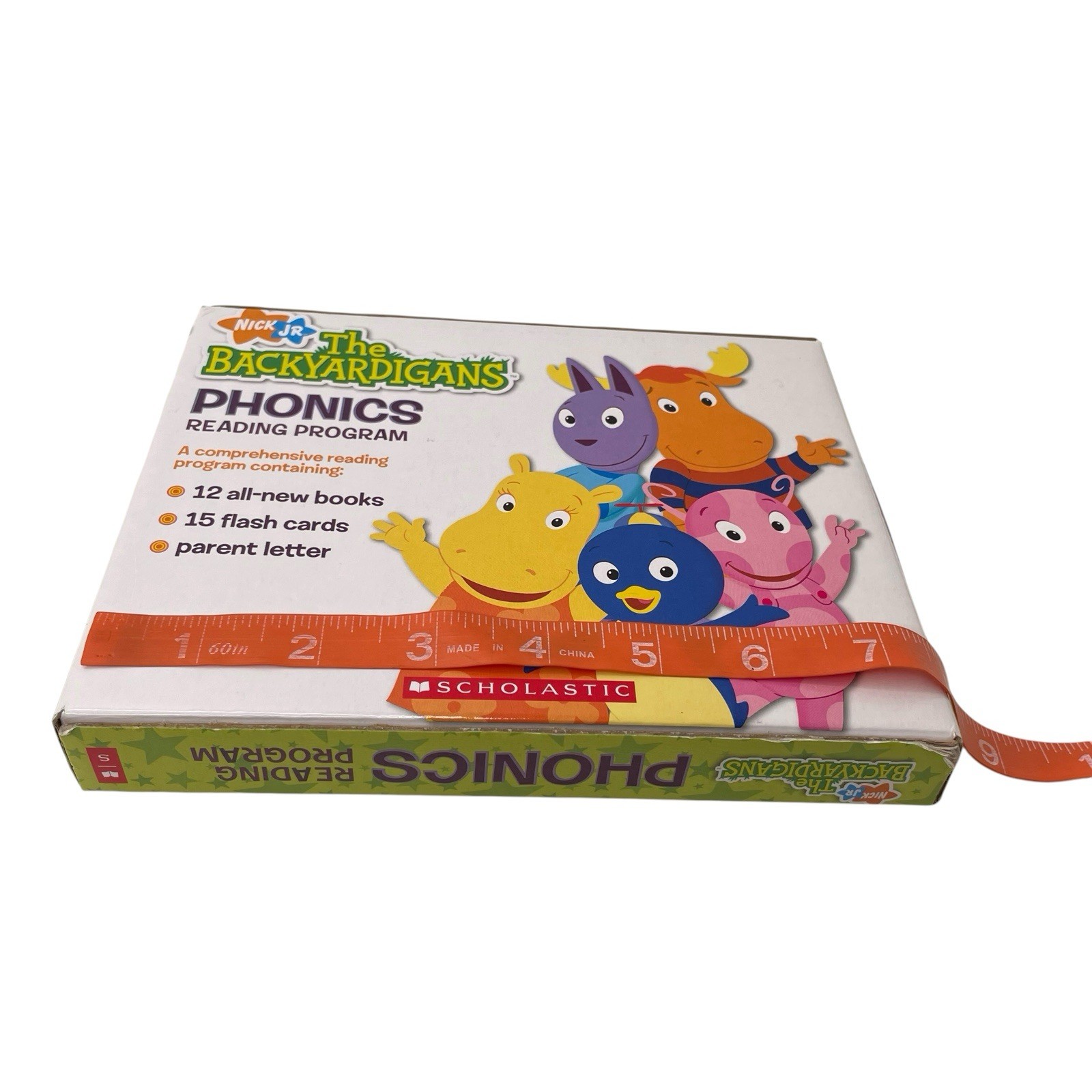 Scholastic phonics reading program Nick Jr.’s The Backyardigans 12 Books 15 Card