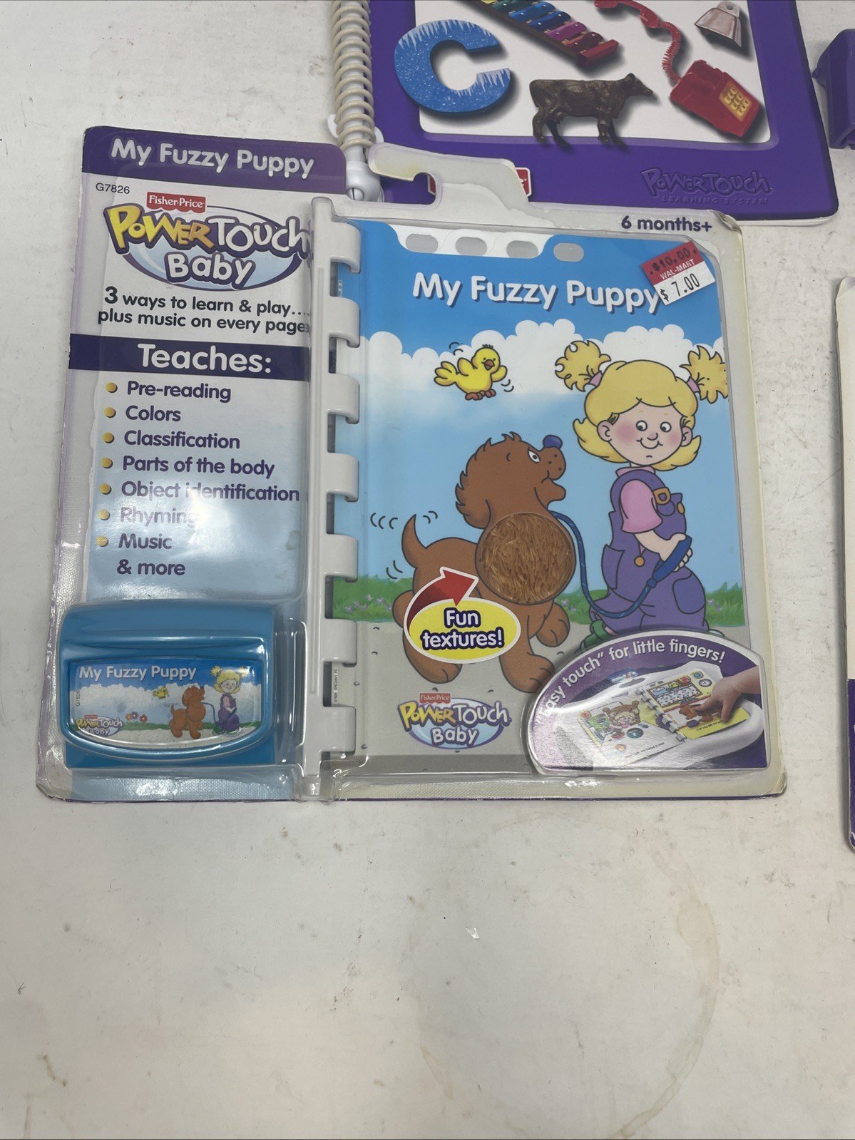 Fischer Price Power Touch Baby Little People Farm Fuzzy Puppy iSpy Game Lot