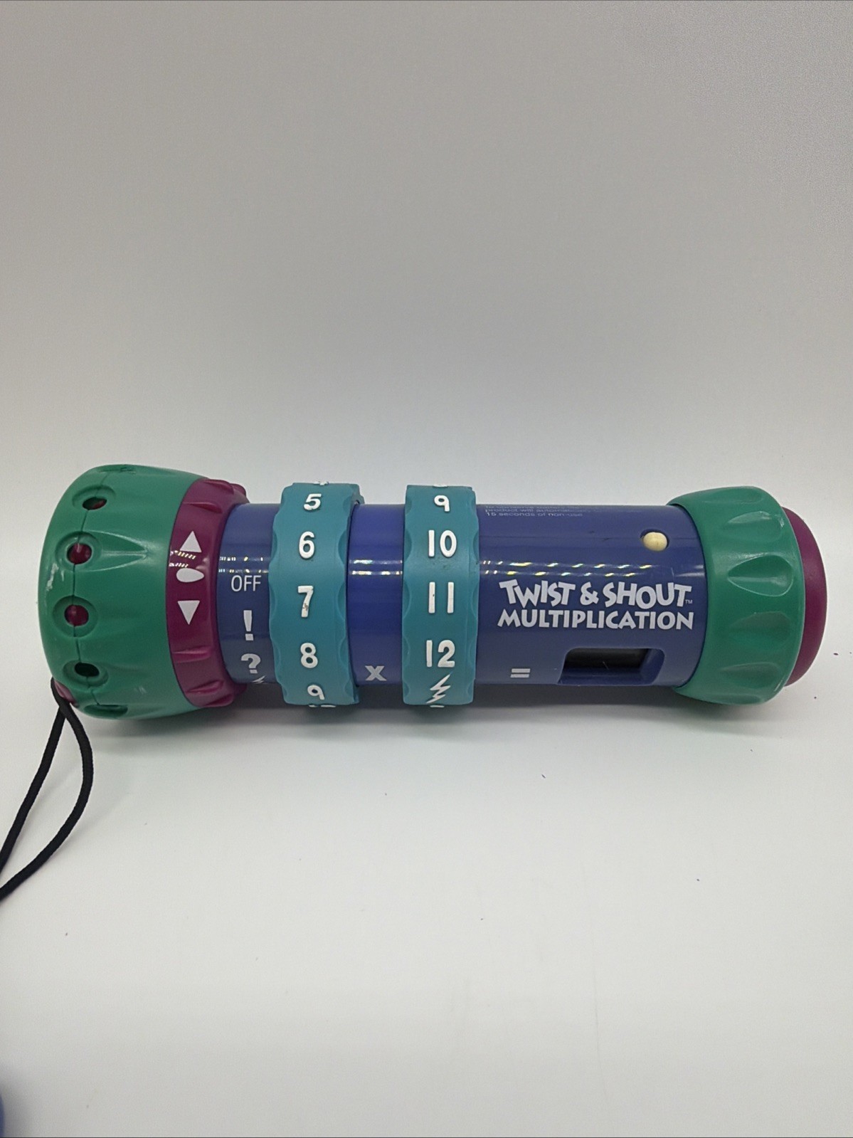 LeapFrog Twist & Shout Multiplication Math Learning Toy 1998 Tested Works