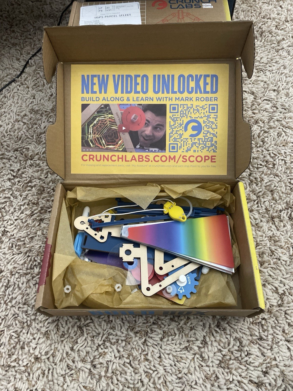 Pre-built – CrunchLabs Kaleidoscope Box 15 – READ DESCRIPTION