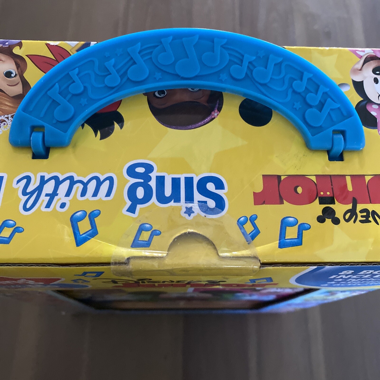 Disney Junior Sing With Me Sing Along Music Player & 8 Book Library