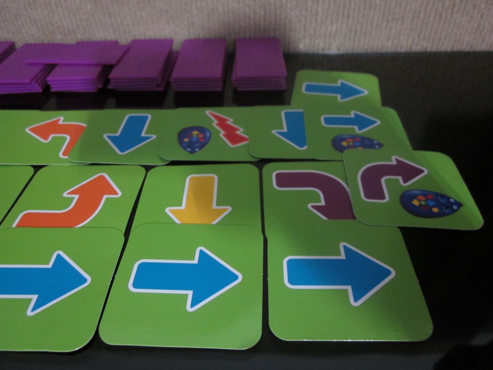 Learning Resources Code & Go Robot Maze Walls & Double Sided Coding Cards Only