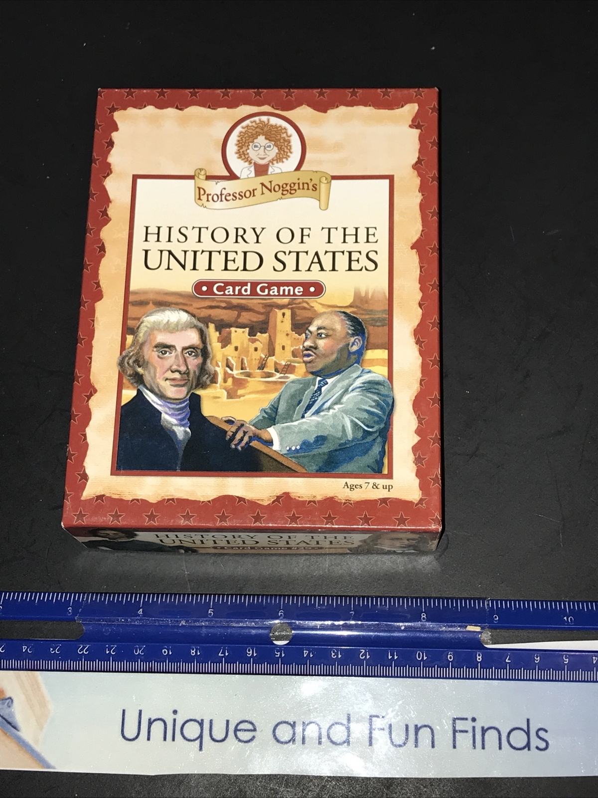Professor Noggin’s – History of the United States – Card Game #29 – Ages 7+ EUC
