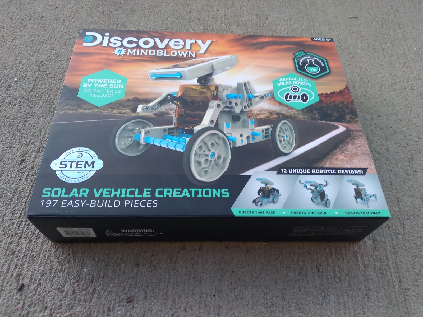 NEW Discovery Mindblown Solar Vehicle Creations 197 Pieces Easy Build 12 Designs
