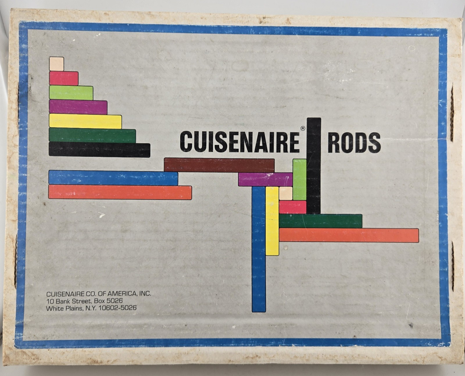 Cuisenaire Rods Math Manipulative Set (1977) Educational Homeschool Wooden