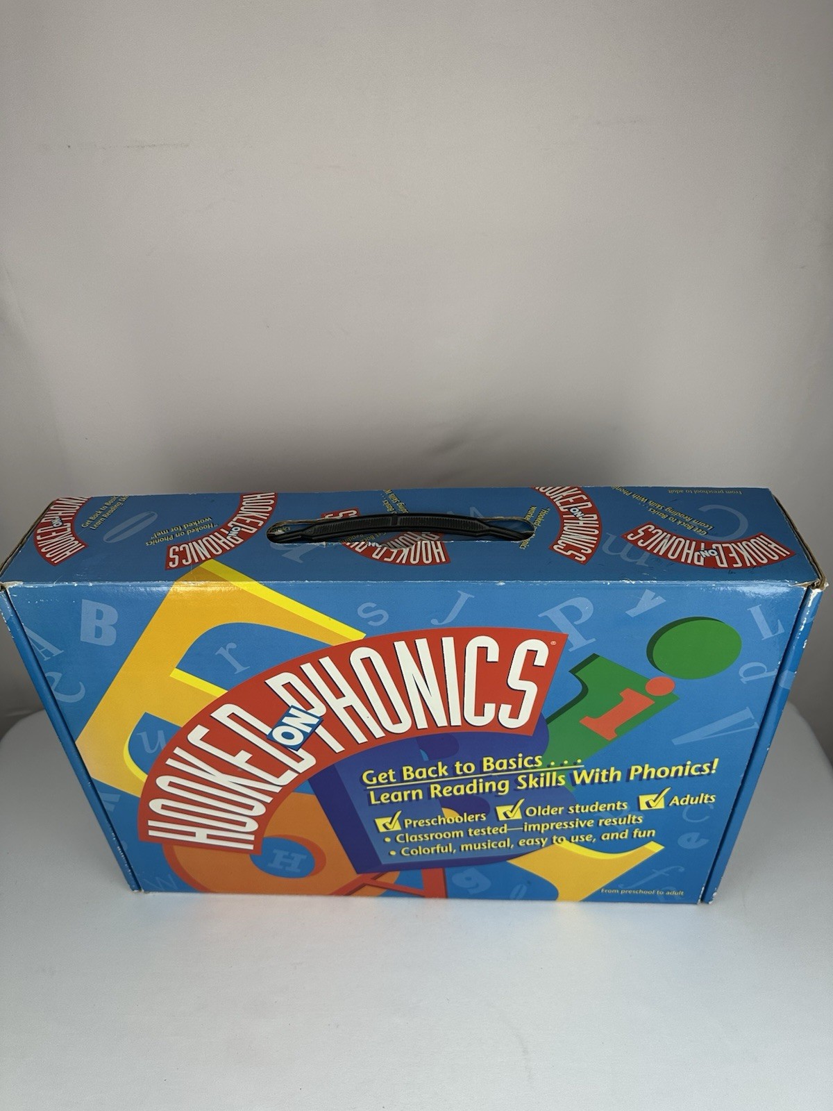 Hooked On Phonics Set W/ Original Box Back To Basics Cassettes Teaching