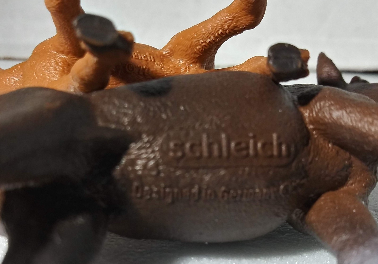Schleich Mother Moose And Calf Wildlife Toy Realistic Figurine Set For Kids