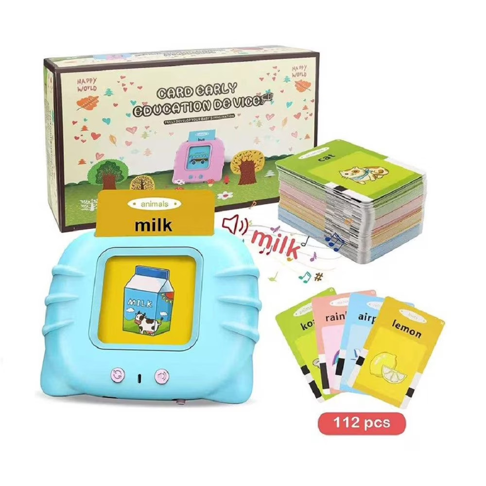 Talking Flash Cards Learning Toys 224 Words Educational Speech Cards Kids