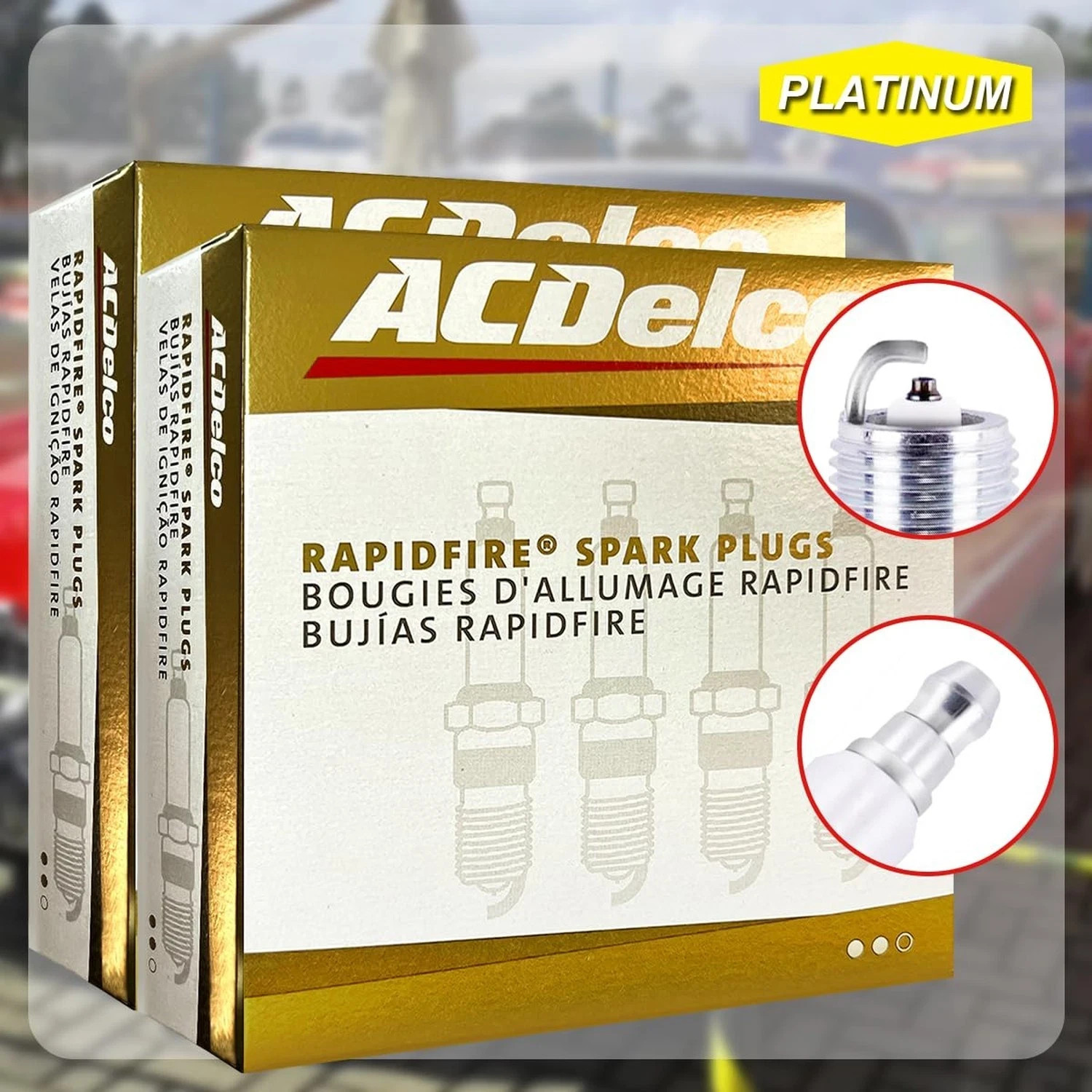 MAS Ignition Distributor & 8pcs ACDelco Platinum Spark Plugs & Wire… Fast Ship