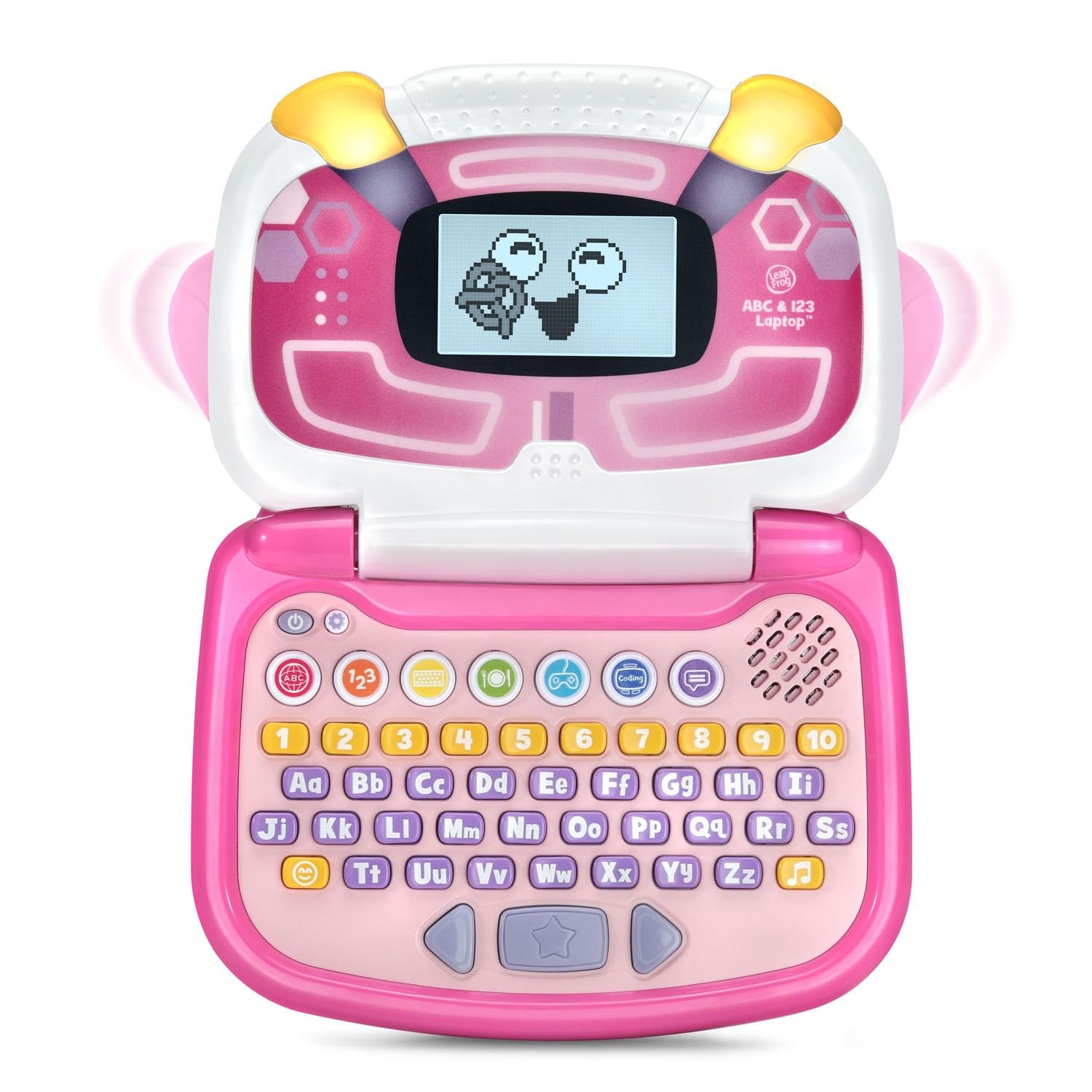 ABC and 123 Laptop for Preschoolers Ages 3-7 Years, Pink