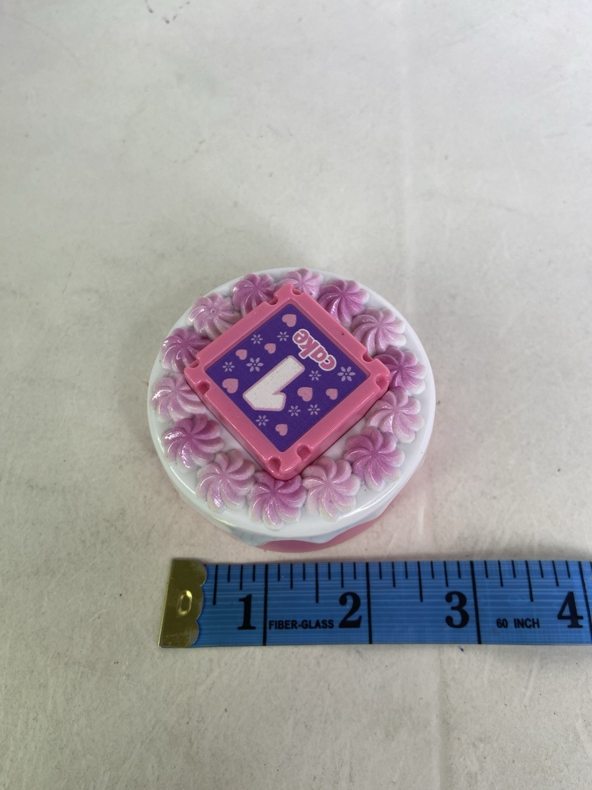 LeapFrog Cake #1 Replacement Toy Part ONLY for Count Along Basket & Scanner Toy