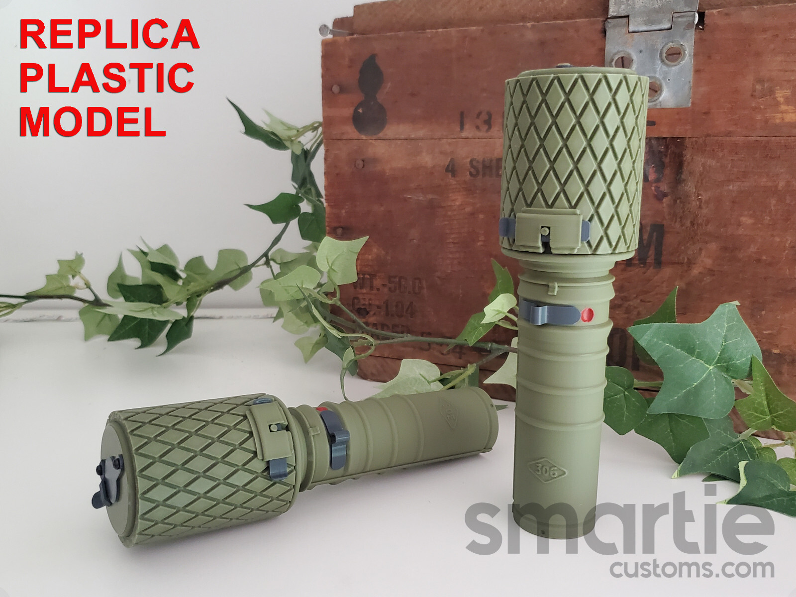 DUMMY Soviet RGD-33 WW2 Stick Frag Grenade – Accurate Size Plastic Replica