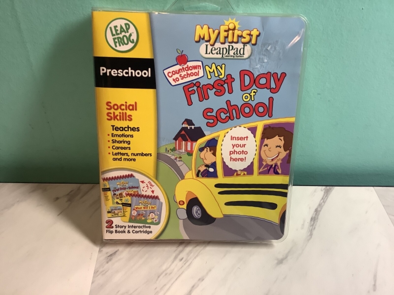 My First LeapPad: Preschool Social Skills – First Day of School Interactive Book