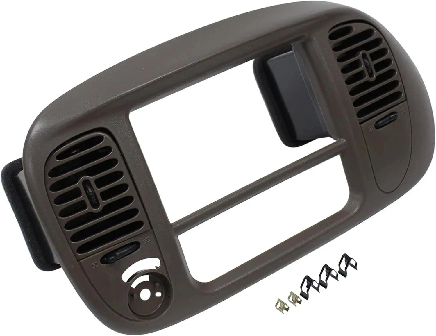 Brown Dash Radio Panel Bezel for Ford F-150 Expedition 1997-2003 w/Air