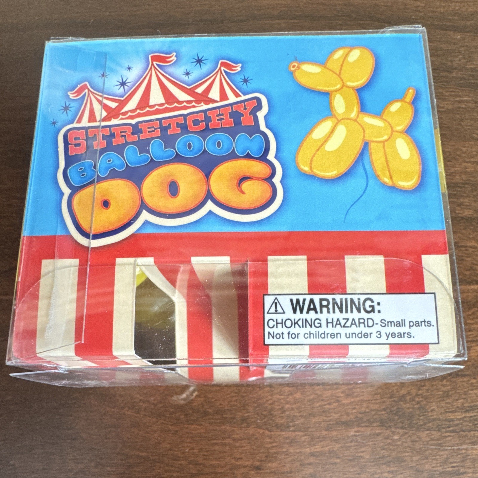 Stretchy Tactile Balloon Dog Squeeze Toy Yellow, Ages 3+, Age 3-4 Years