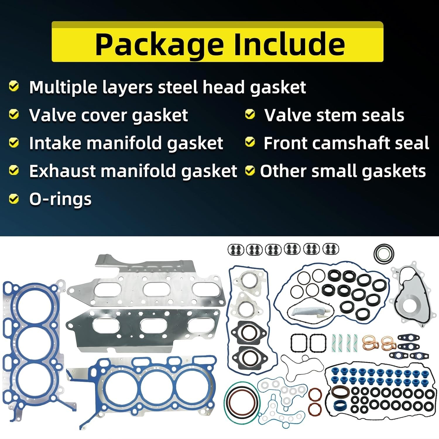 3.5 Ecoboost Head Gasket Set for Ford F150 F 150 2012 2013 2014 3.5L V6 Turbo En