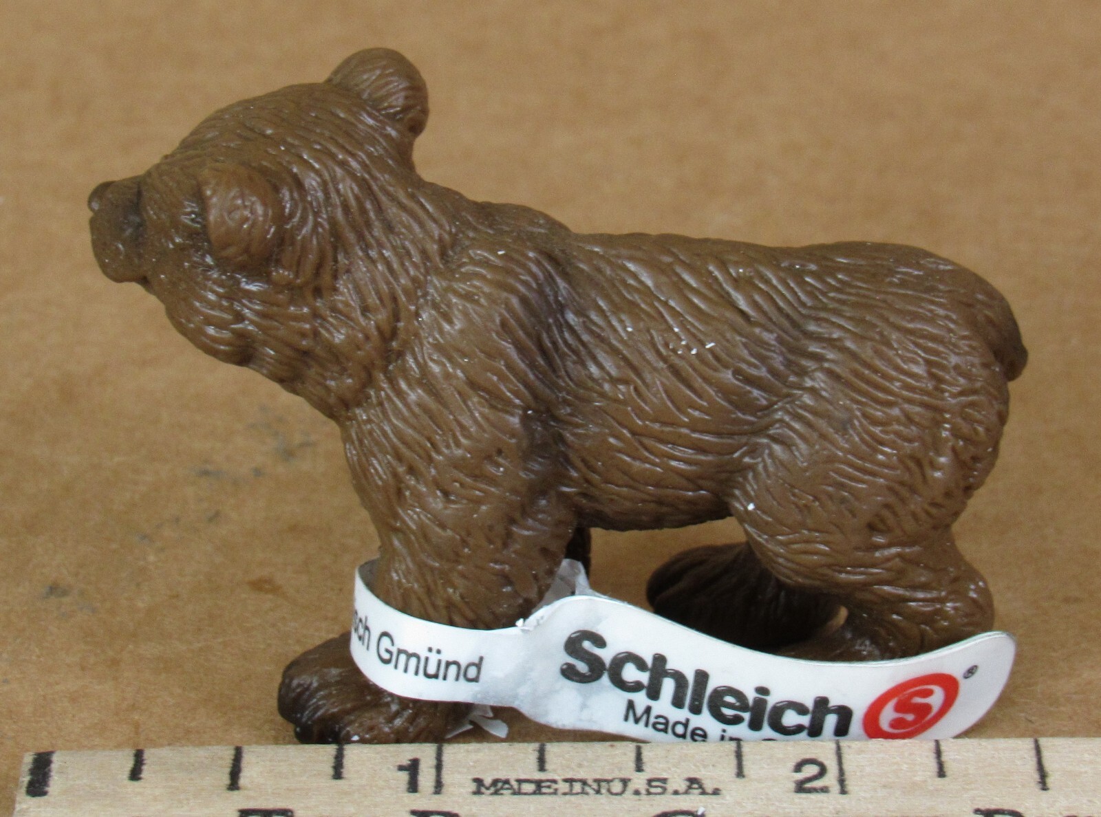 Schleich 14168 Brown Bear Cub *Retired/Wild Life/NWT*