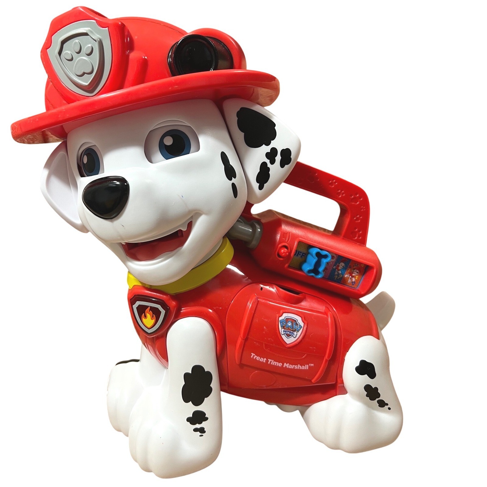 VTech Paw Patrol Treat Time Marshall Interactive Learning Toy Red White Kids