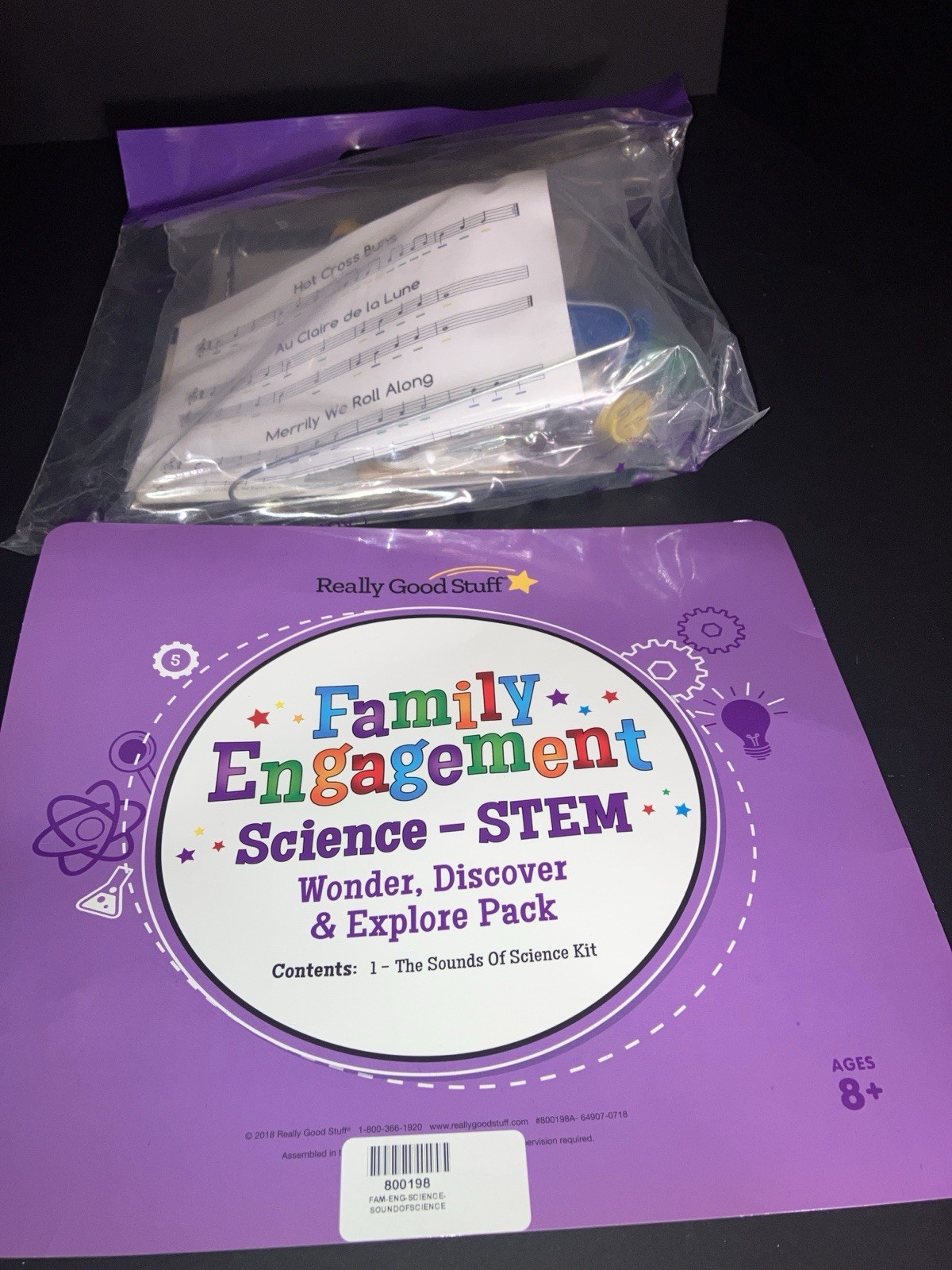 Really Good Stuff Family Engagement Science STEM The Sounds Of Science Kit