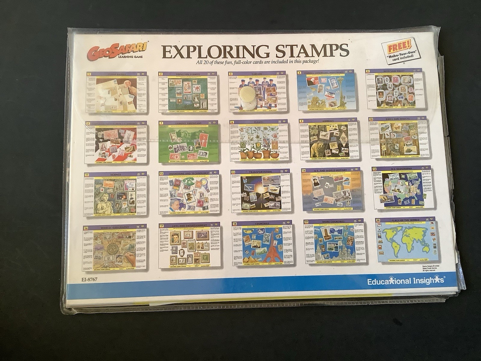 Geo Safari, Exploring Stamps