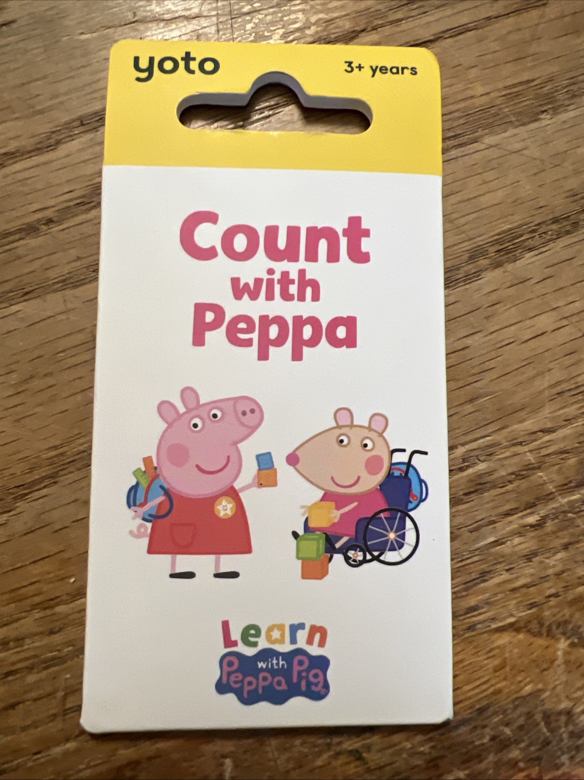 YOTO COUNT WITH PEPPA PIG Kids Audio Card BRAND NEW SEALED