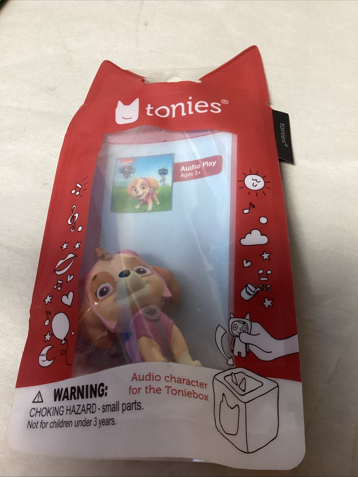Tonies Paw Patrol Skye Audio Play Figure For Toniebox ~ NEW