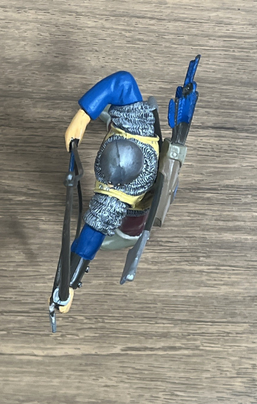 2003 Papo Blue Bowman Fantasy 4″ Figure #39385