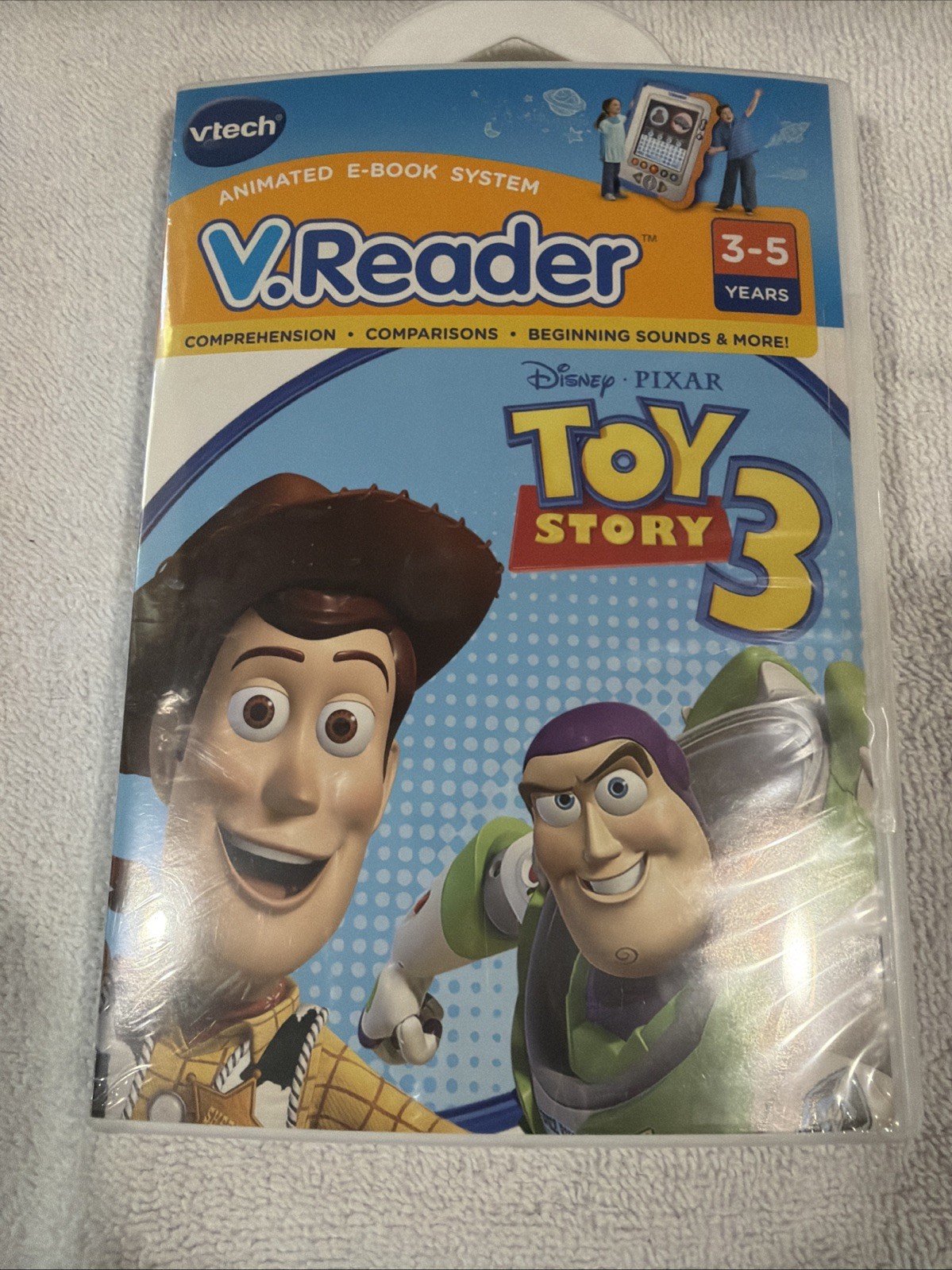 V.Reader Hello Kitty – Toy Story 3 Cartridges 3-5 years Learning Games Sealed