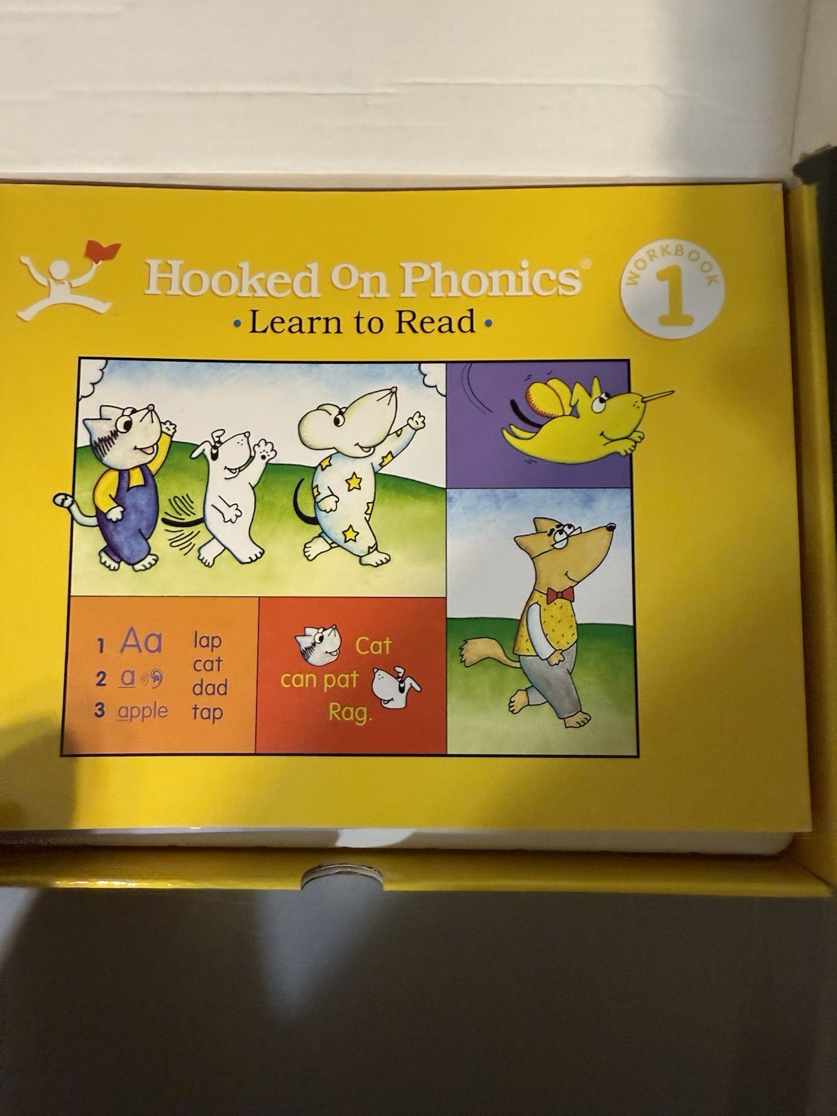 Vintage Hooked on Phonics Learn to Read Level 1 Kit