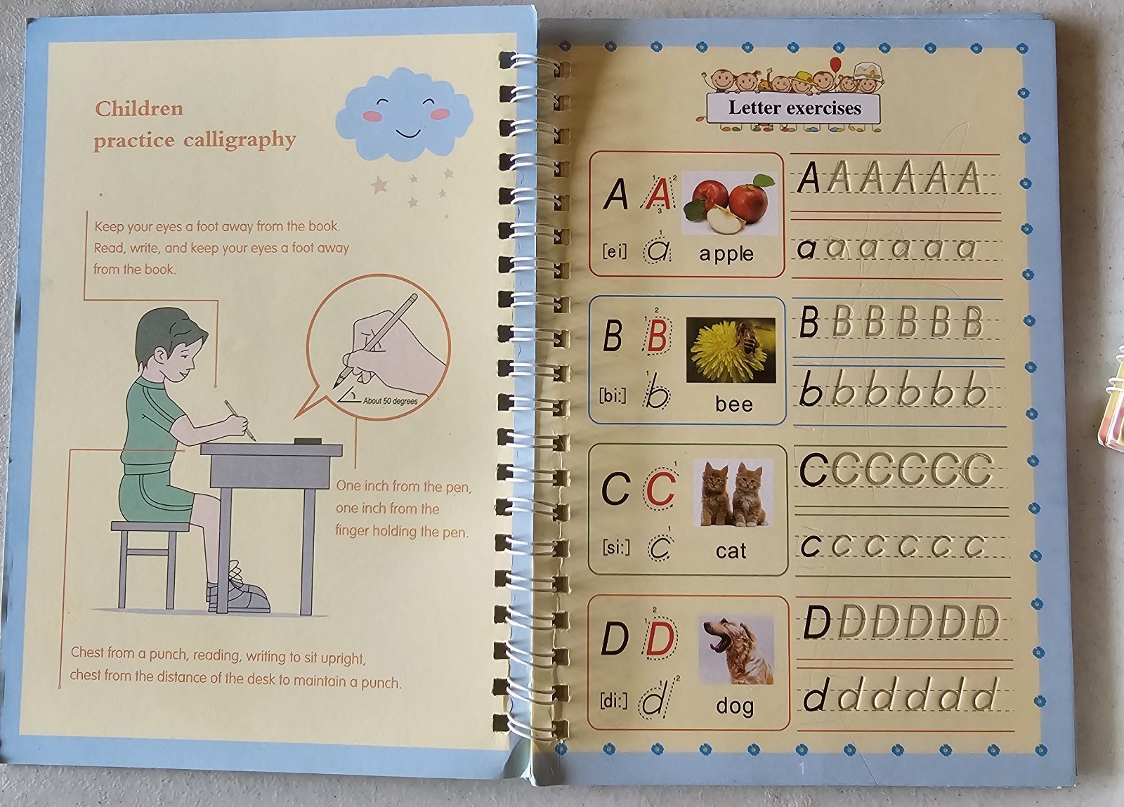 Recessed Exercise Improve Childrens Cognitive Writing Skills Copy Books