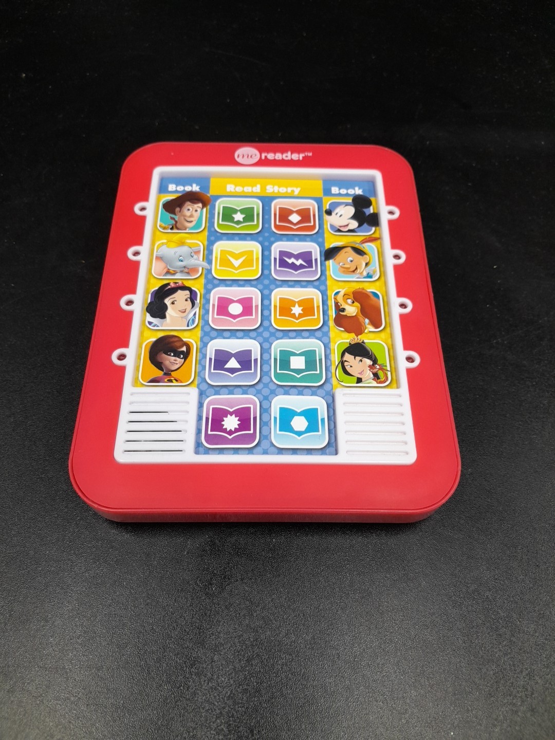 me reader Disney Electronic Story Book / 8 Stories, Reader Only,NO BOOKS Tested
