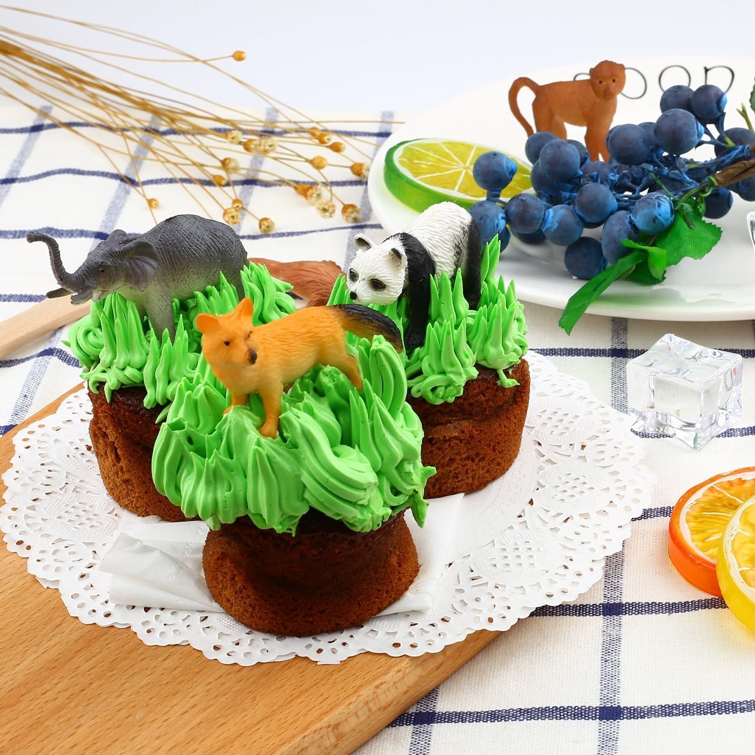 54-Piece Wild Animal Collection – Educational Jungle Toy Set for Ages 3 and Up