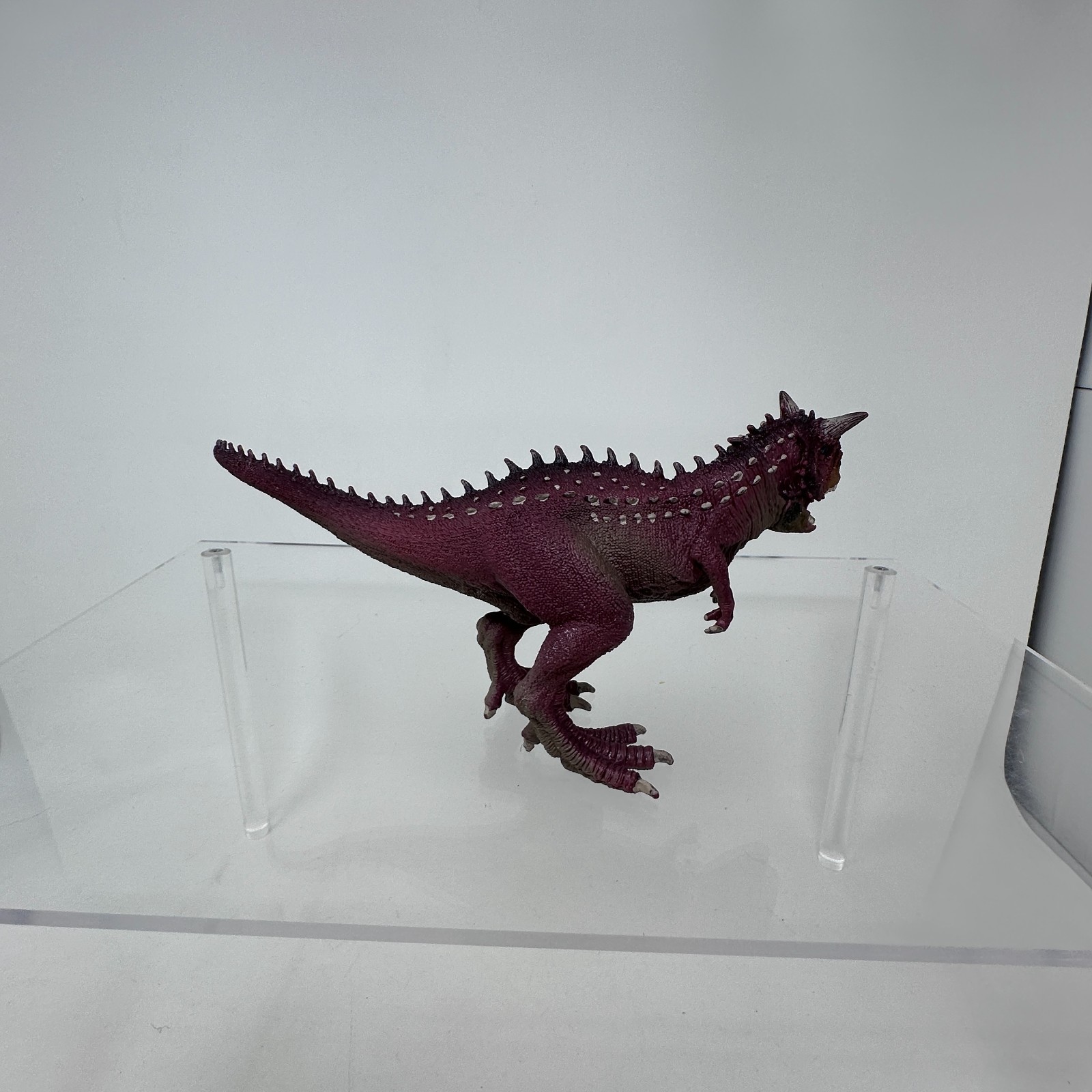 Schleich Carnotaurus Figure Red Prehistoric Dinosaur Animal Figurine 2012 READ