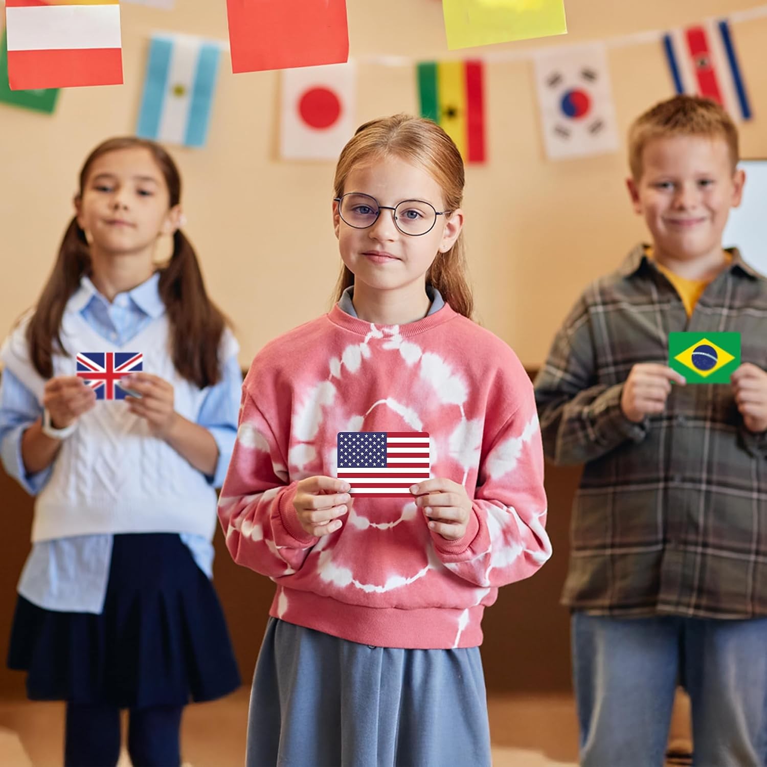 World Flags Flashcards 245 Countries Geography Game with World Map Educational