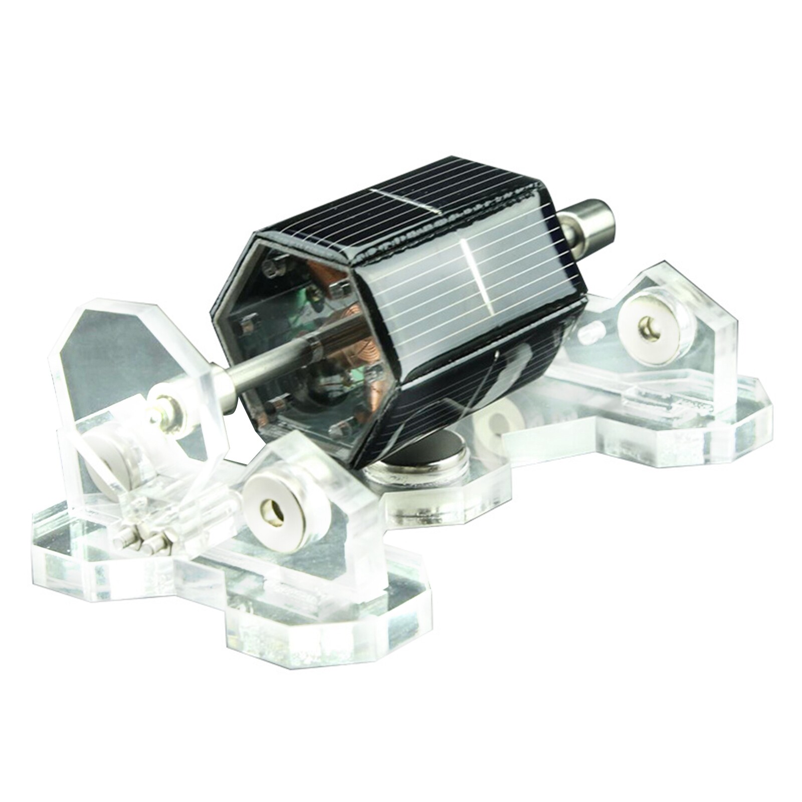 Solar Magnetic Levitating Motor DIY Toy Mendocino Educational Teaching Model