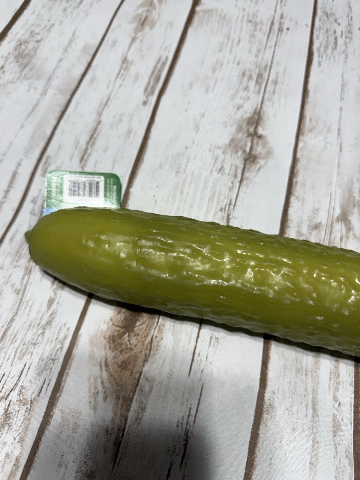 Toy Mendous Squeezy Pickle Giant XL Sensory Squishy Stress Toy Fidget NEW Viral