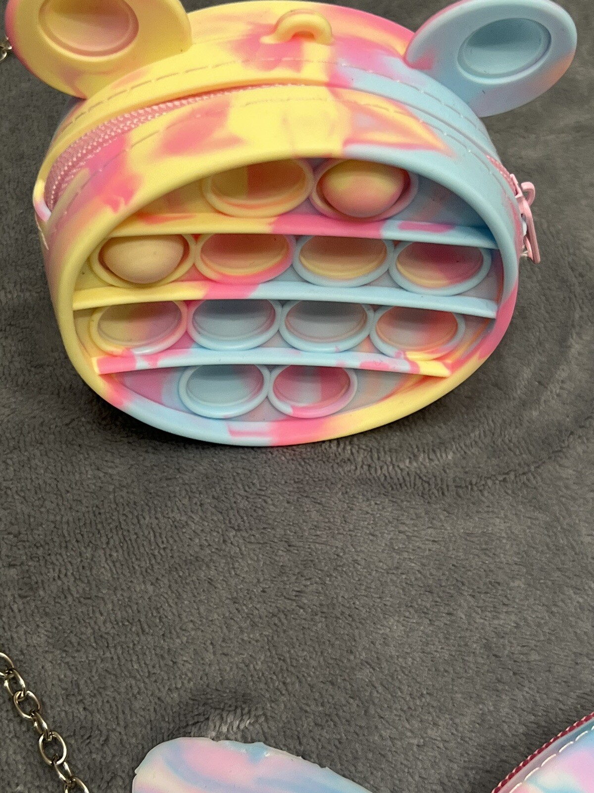Pop It Purse Fidget Sensory Crossbody and Coin Wallet Kids Youth