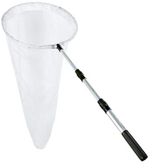 RESTCLOUD Butterfly Net with 16″ Ring, 36″ Net Depth, Handle Extends to 36
