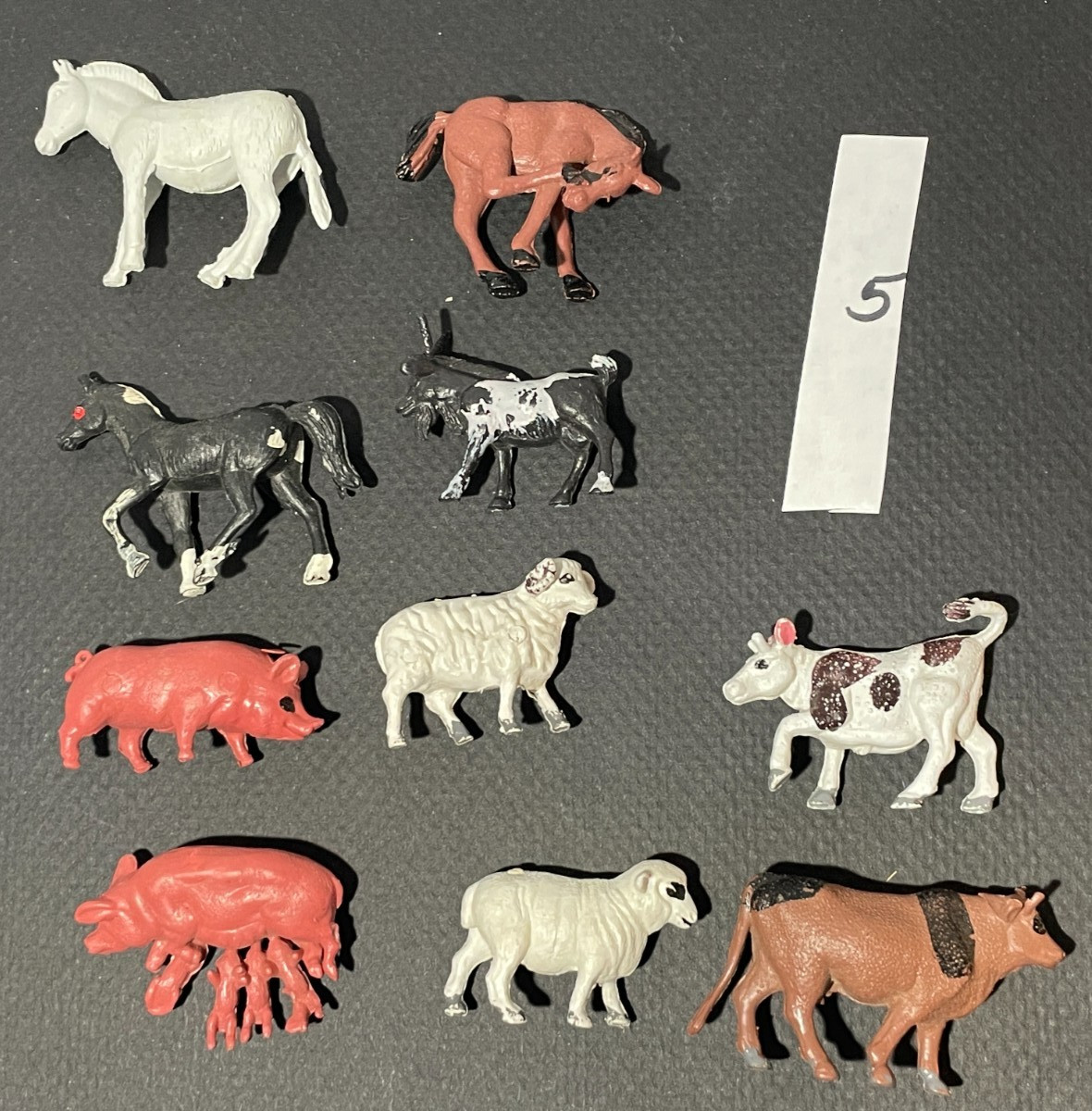 1960’s Farm Plastic and Rubber Toys Vintage Hong Kong Lot # 5 of 10