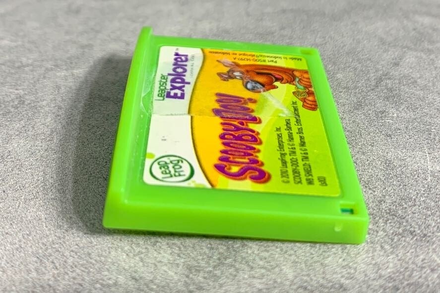 Leap Frog Explorer – 2010 Scooby Doo Game – Leap Pad Cartridge Only