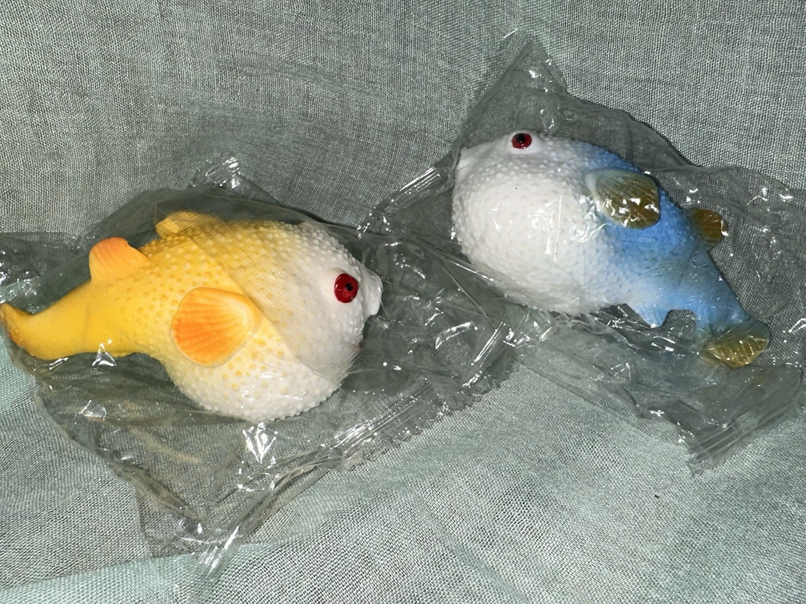 Lot Of Squishy Sensory Toys Puffer Fish 2 Count