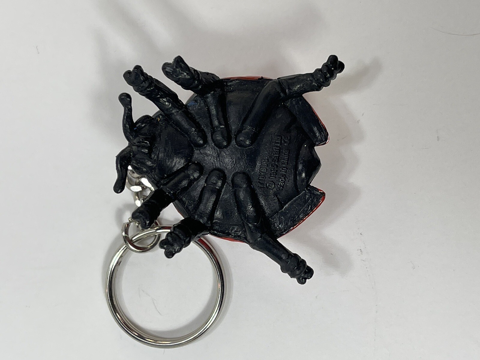 Vintage Safari LTD Ladybug Keychain Figure Toy 1995
