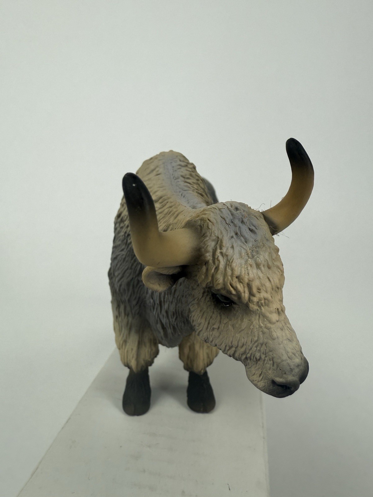 Schleich Yak Figurine Lot Gray Asian WIldlife Retired 2009 5″