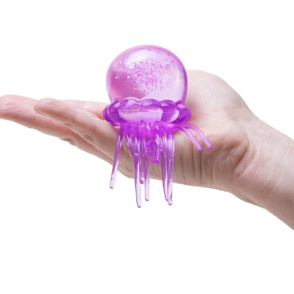 NeeDoh JELLY SQUISH Viral Schylling Nee Doh Jellyfish [x1 RANDOM] AUTHENTIC