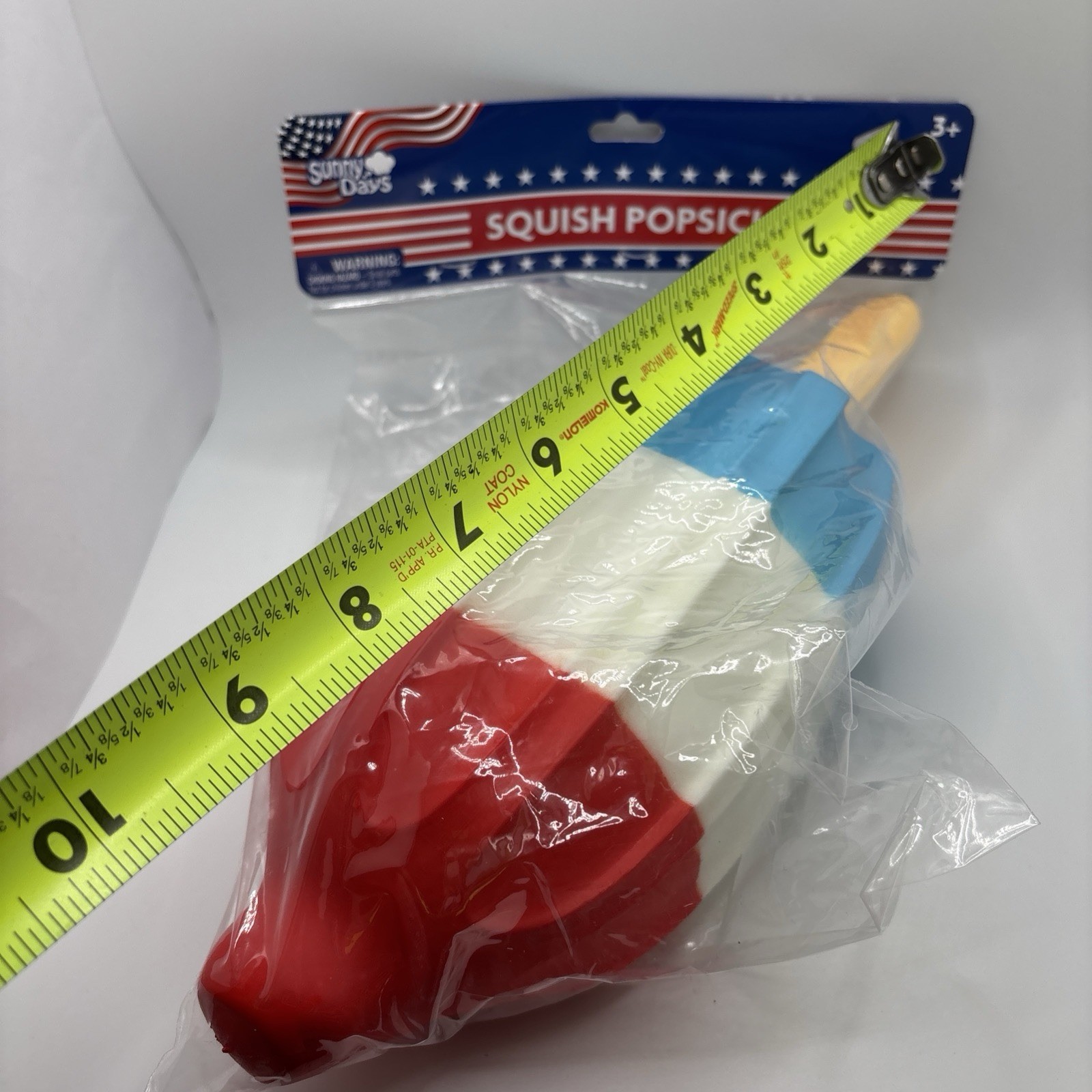 Sunny Days SQUEEZY Squish Popsicle Toy JUMBO Stress Ball RARE Brand NEW In Bag