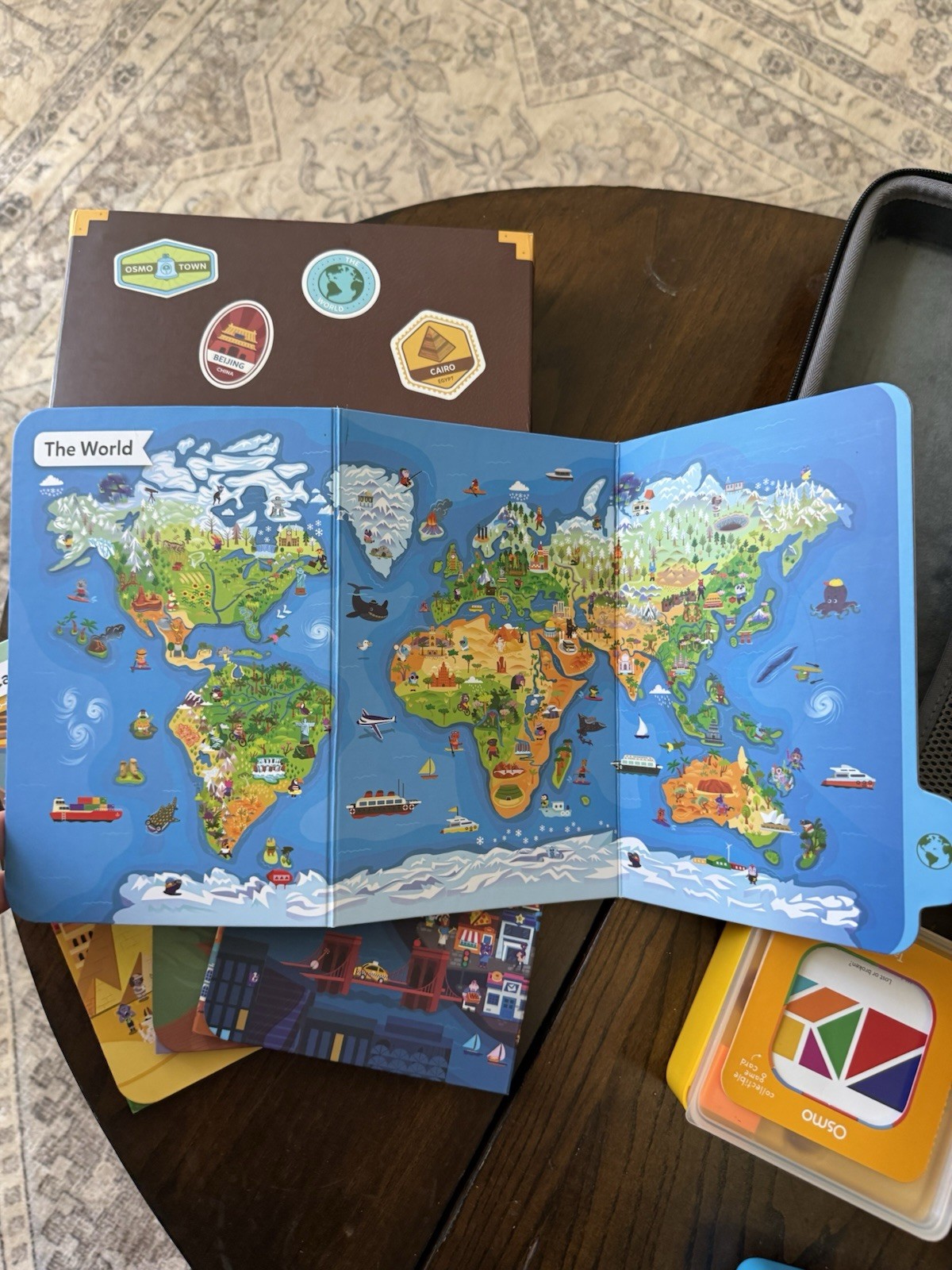 Osmo Genius Kids Learning Educational Game System And Case Large LOT