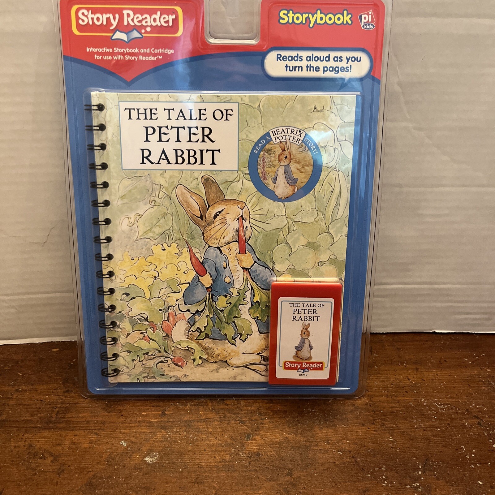 NEW PI Kids Story Reader Storybook & Cartidge Beatrix Potter Peter Rabbit