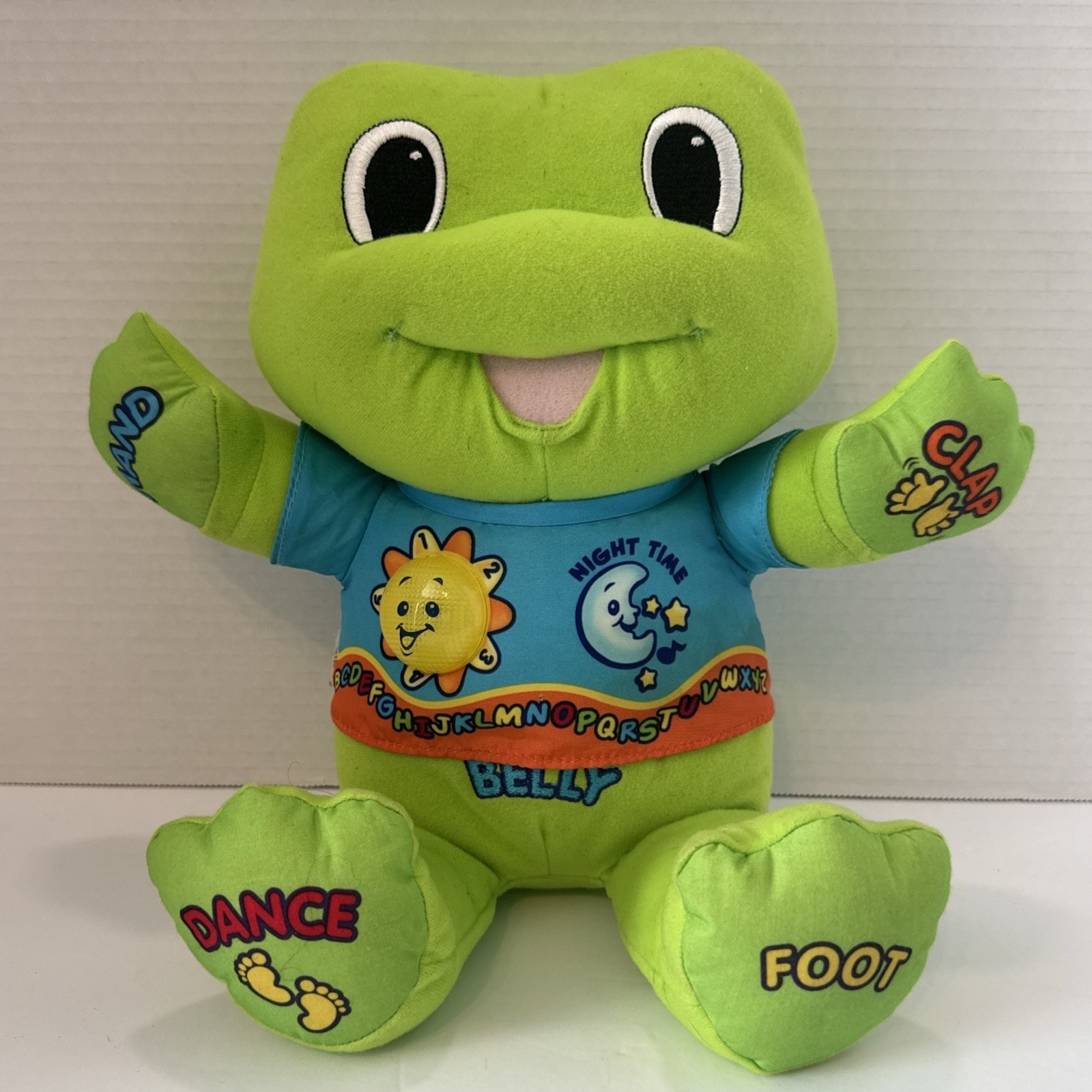 LeapFrog Learning 14” Baby Tad Educational Interactive Toy w/Lights Plush 2007