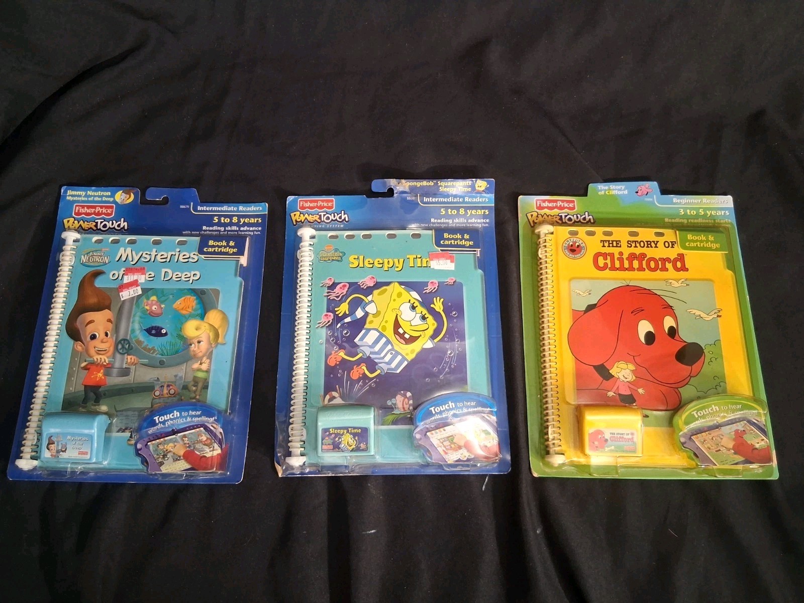 New Nickelodeon Price Power Touch Learning Books 2003-2004 Plus Others
