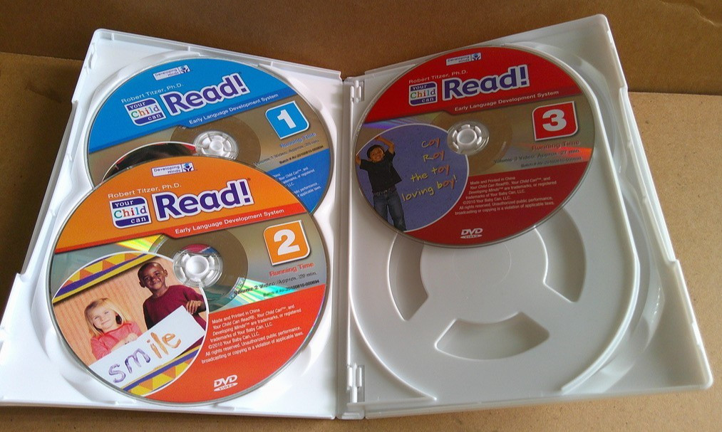 Your Child Can Read! 5 DVD Set by Robert Titzer ~ Reading System Developing